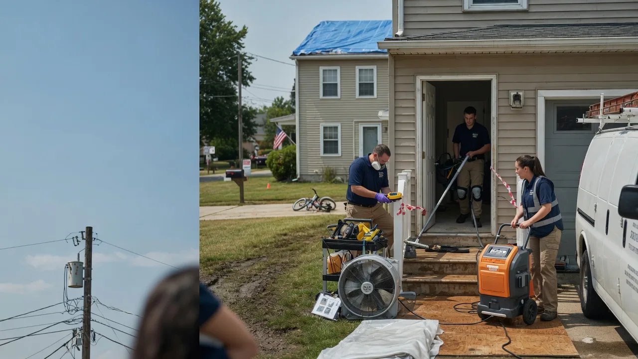 Water Damage Repair in Sparta, OH near me